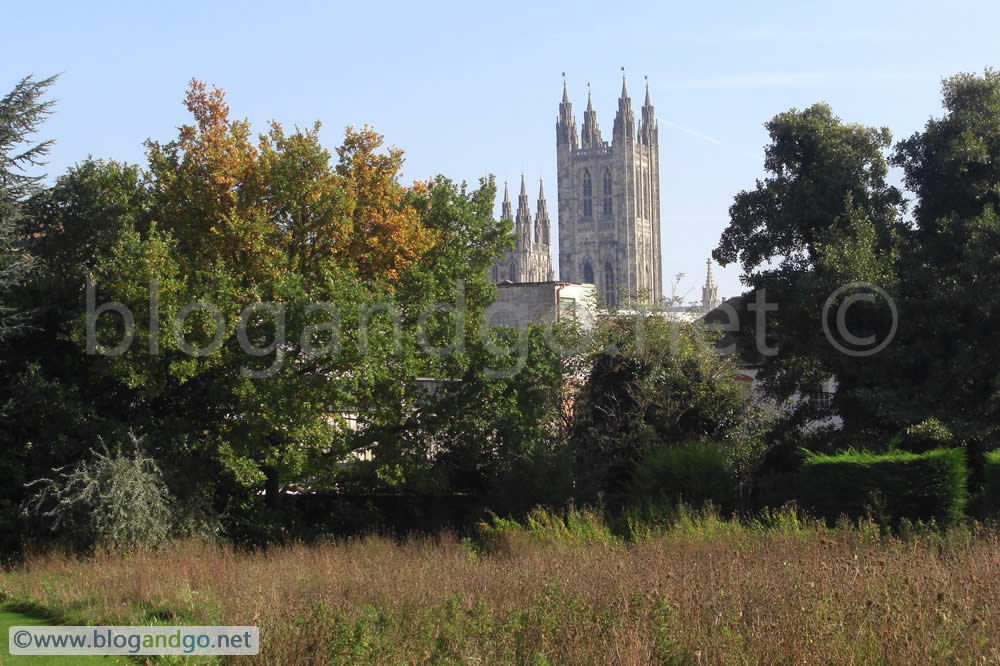 Canterbury Cathedral from Greyfriars Chapel